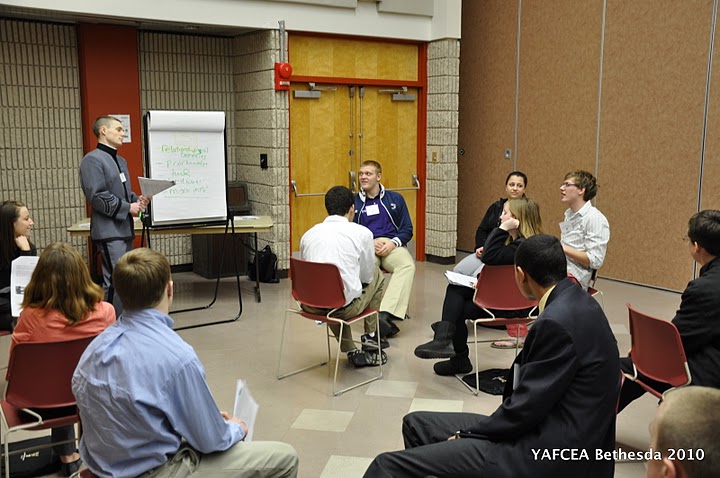 Break Out Group Cadets coach students through a method of decision making