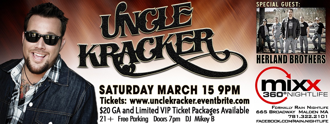  UNCLE KRACKER with Special Guest THE HERLAND BROTHERS 