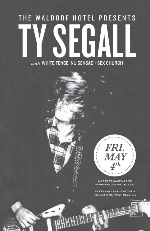 Ty Segall Ty Segall at The Waldorf