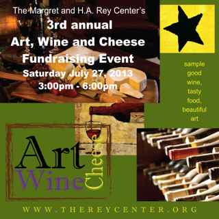 Art, Wine and Cheese poster