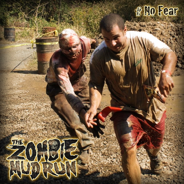 The Zombie Mud Run Zombie 1