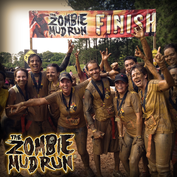 The Zombie Mud Run - Finsih