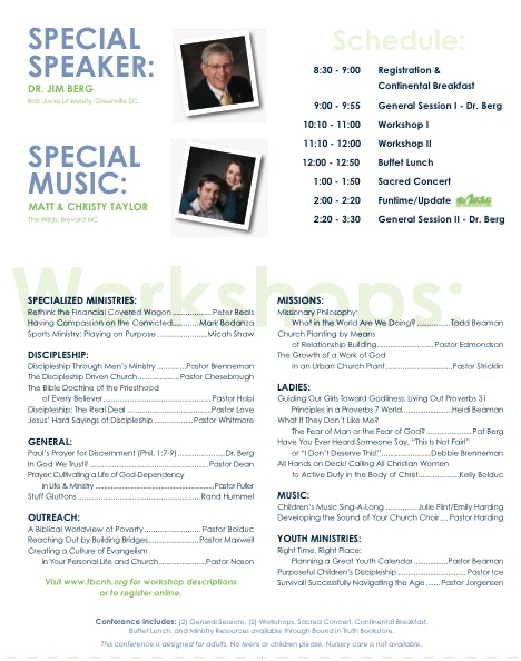 LC 2012 Workshops