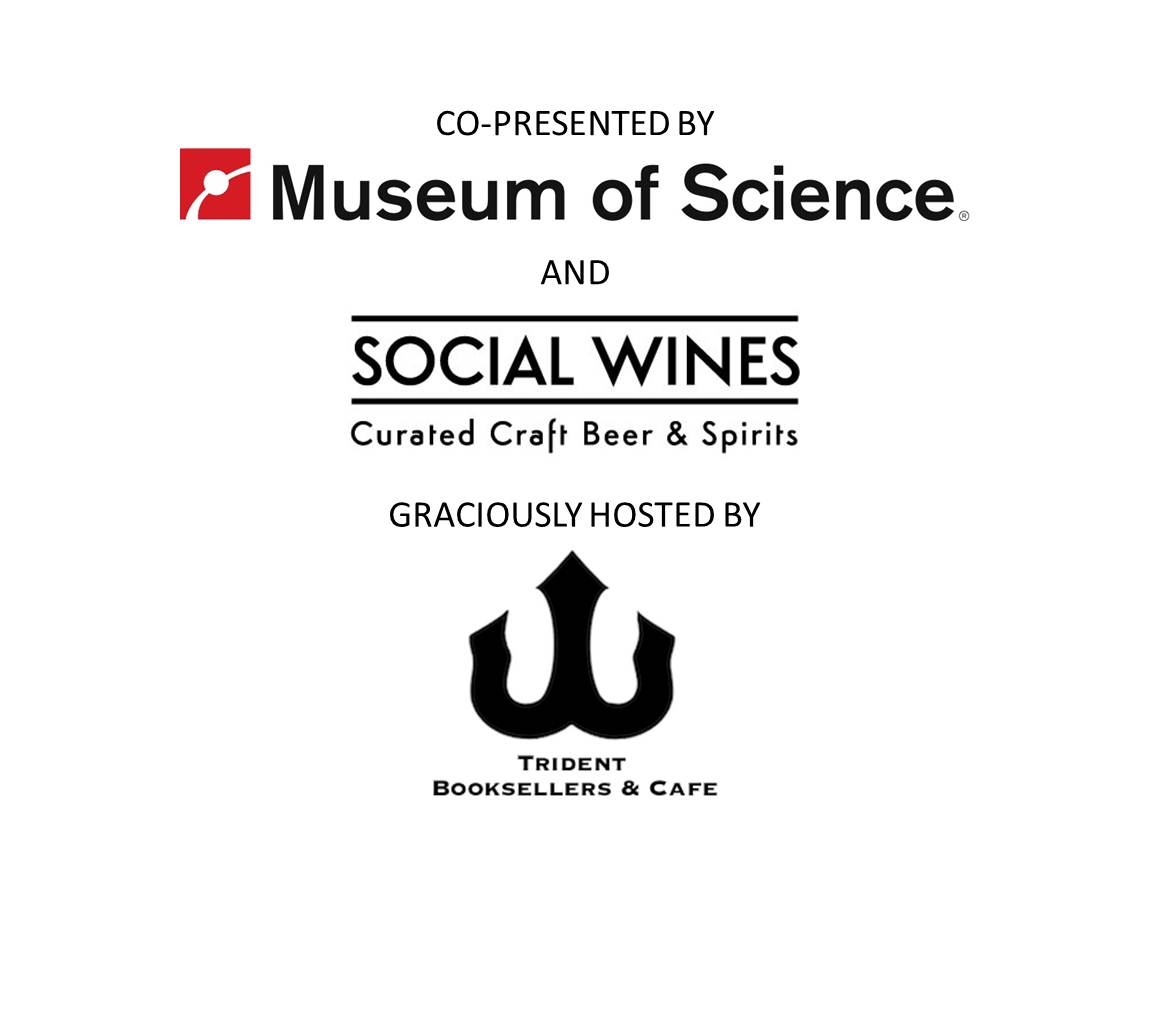 Logos from Museum of Science, Social Wines, and Trident Cafe