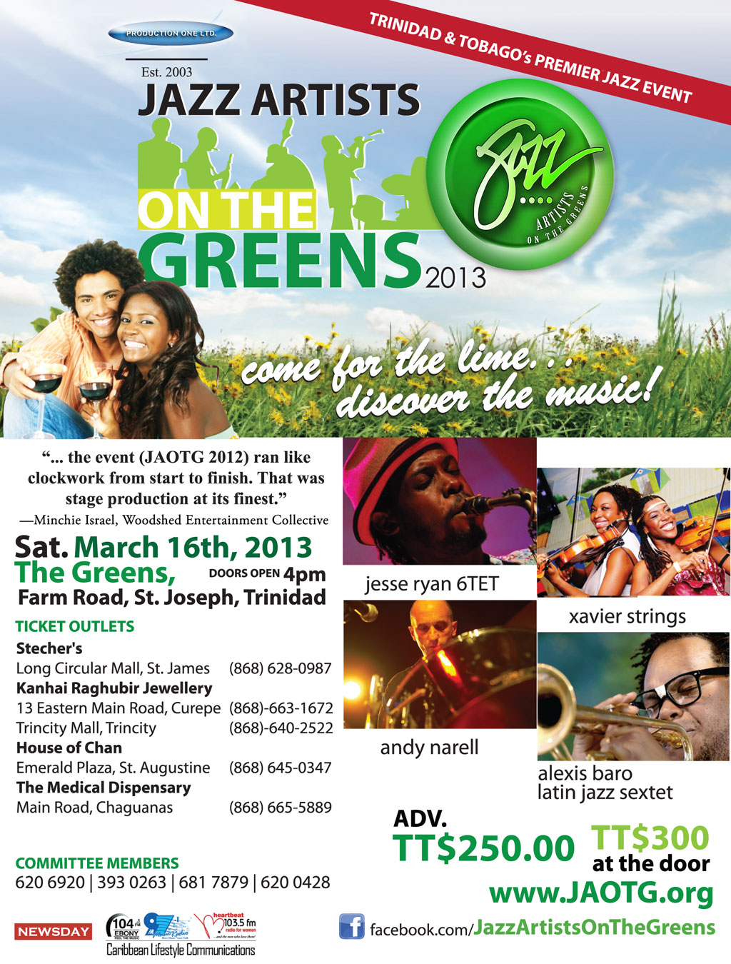 JAOTG 2013 poster JAOTG 2013 poster
