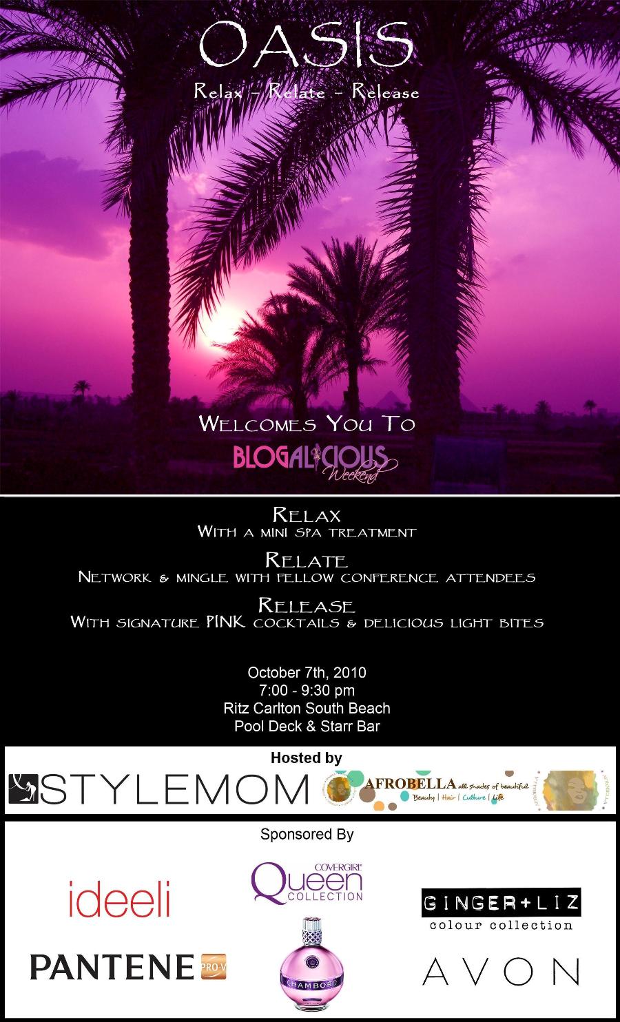 OASIS Welcome Event - Blogalicious 2010