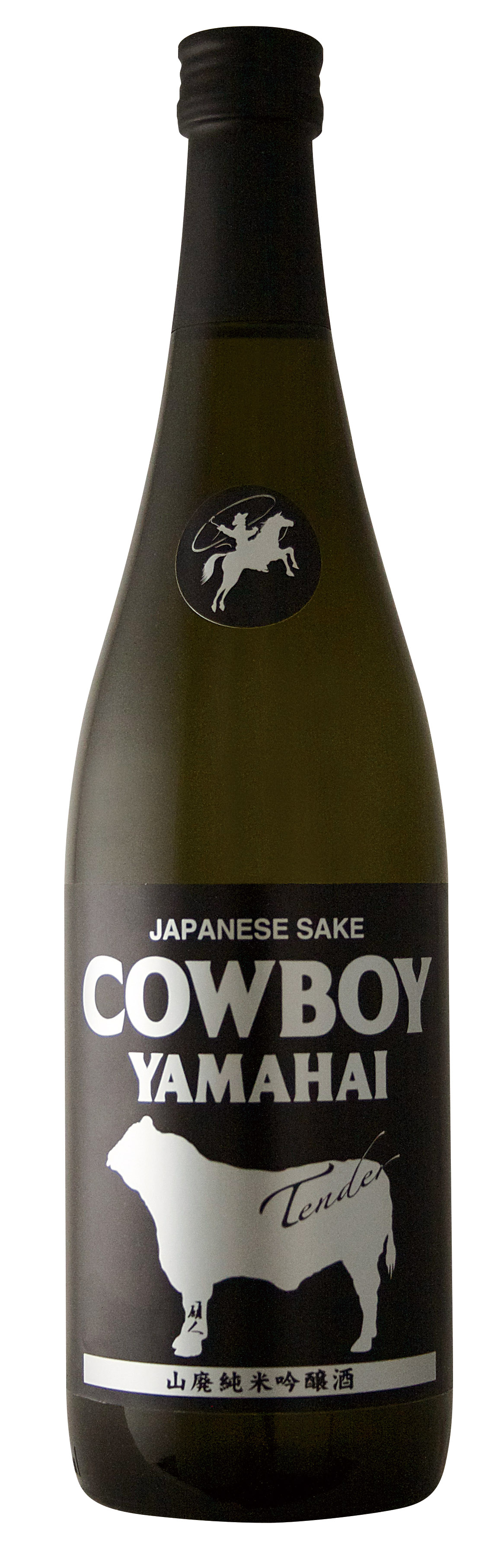 Cowboy Sake bottle