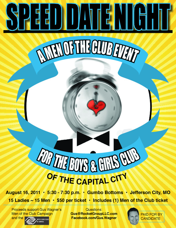 SPEED DATE NIGHT For Boys & Girls Club Of The Capital City