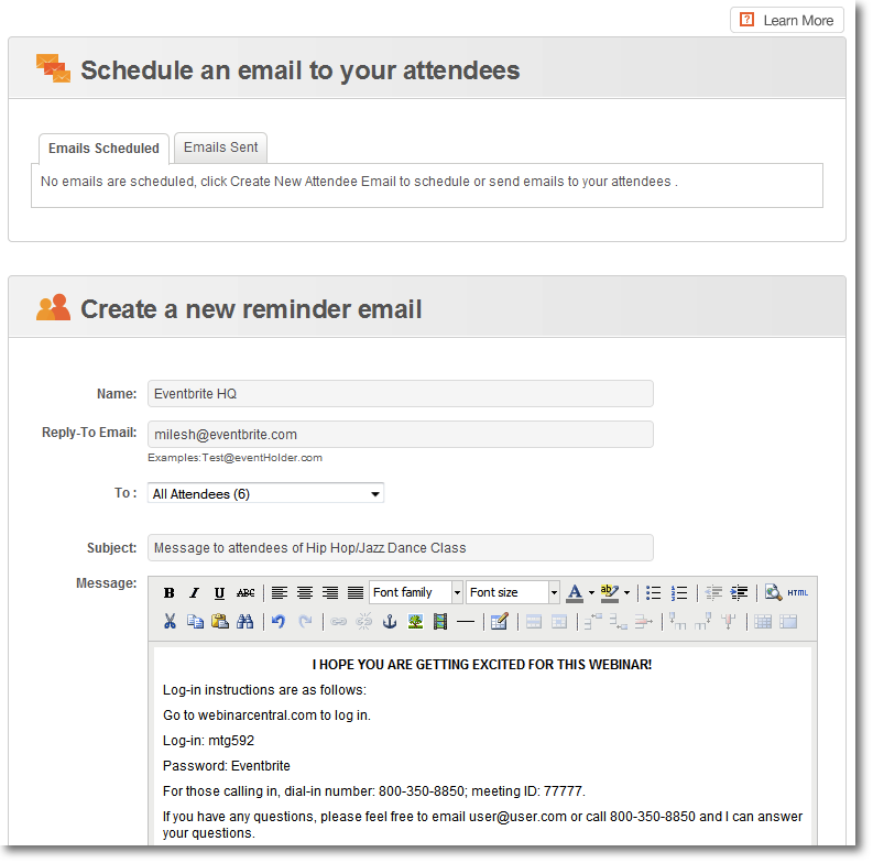eventbrite customer support email eventbrite customer support email