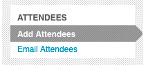Manually add attendees to your event. Manually add attendees to your event.