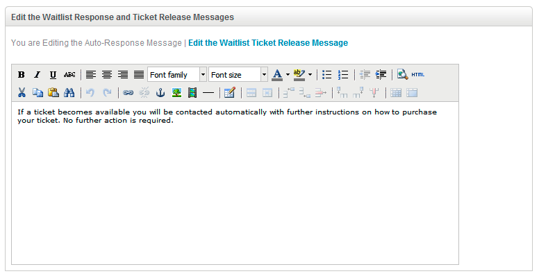 Waitlist Management Waitlist Management