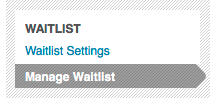 Waitlist Management Waitlist Management